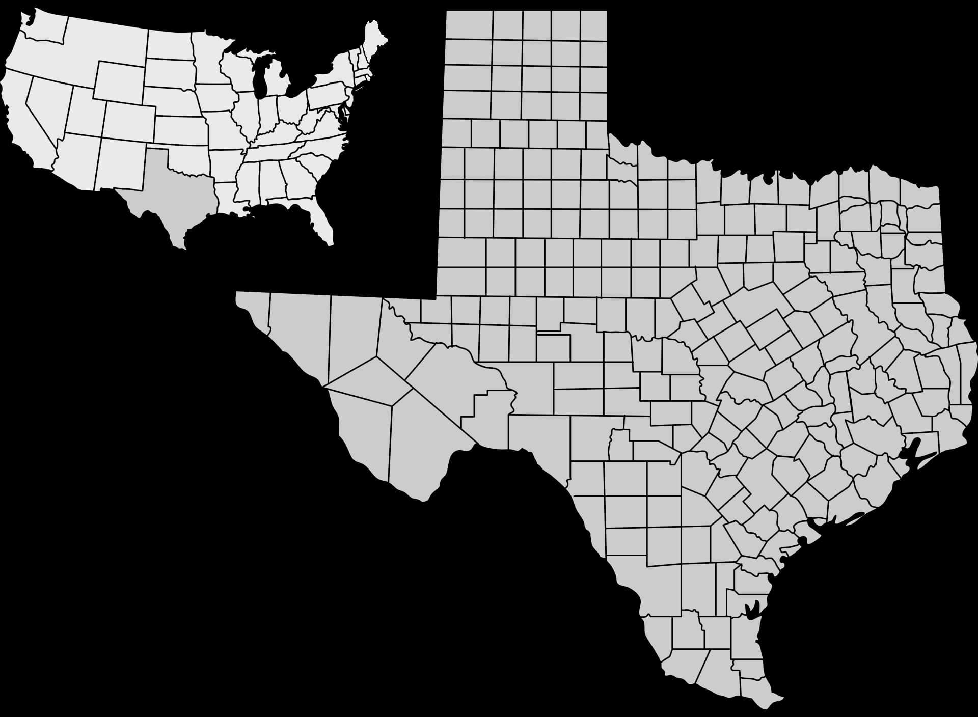 Ruff Roofing service area map